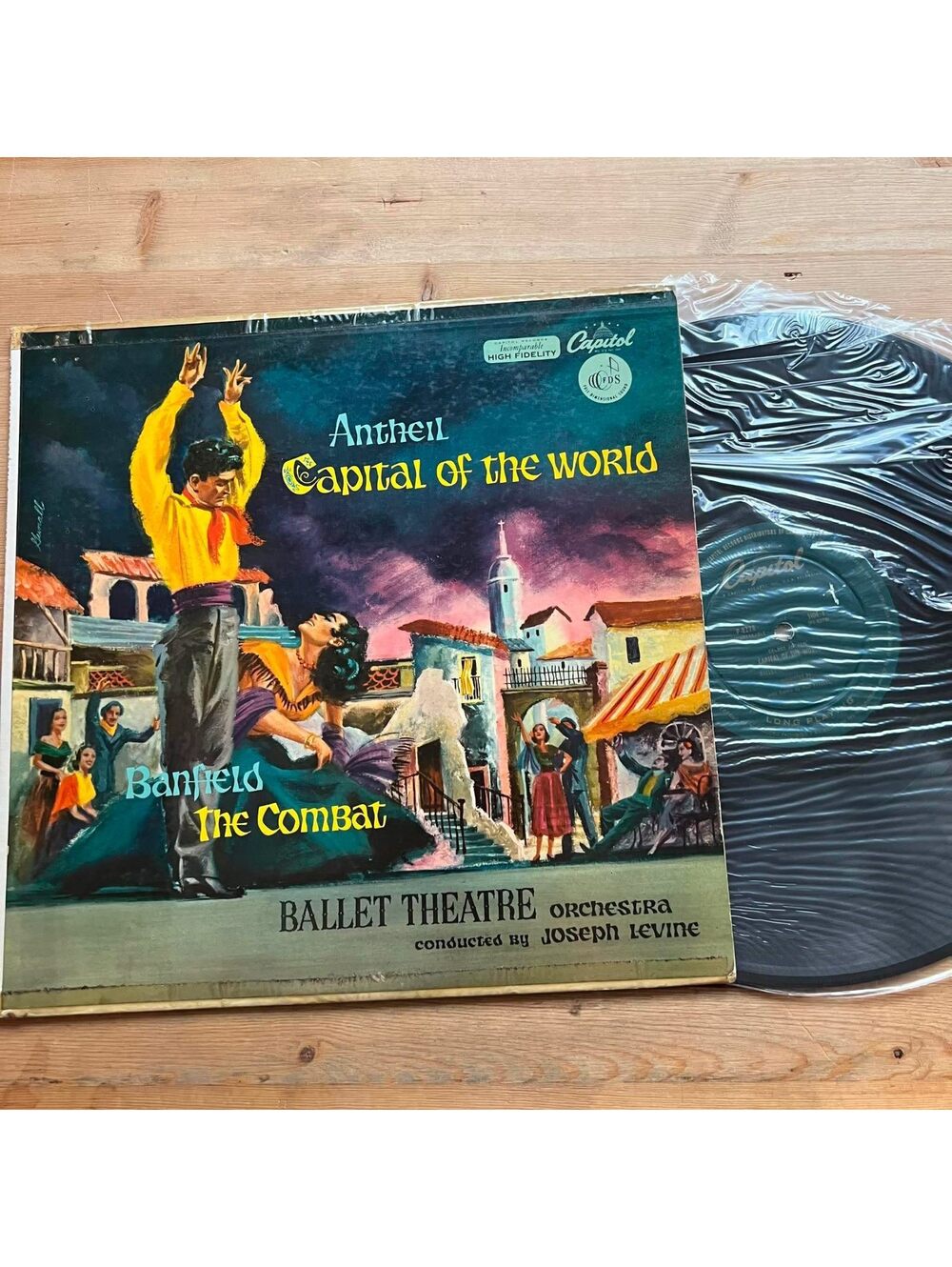 Various - Capital of the World and Raffaello de Banfield’s  33rpm VG+ VR15